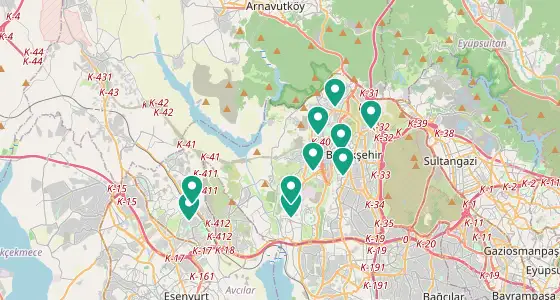 Başakşehir eczane konum haritası — İstanbul