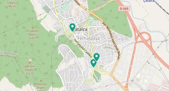 Çatalca eczane konum haritası — İstanbul