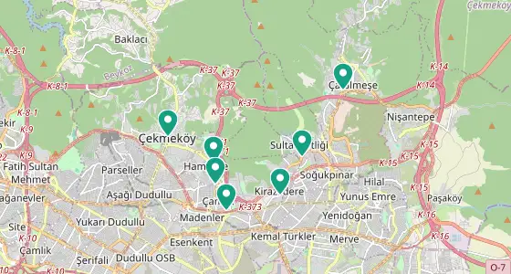 Çekmeköy eczane konum haritası — İstanbul