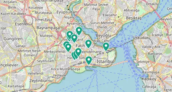 Fatih eczane konum haritası — İstanbul