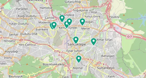 Sancaktepe eczane konum haritası — İstanbul