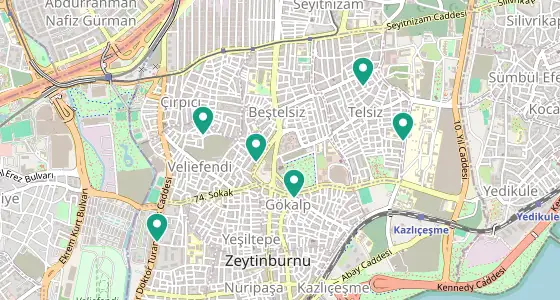 Zeytinburnu eczane konum haritası — İstanbul
