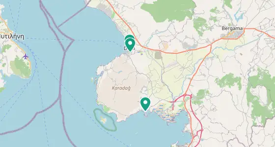 Dikili eczane konum haritası — İzmir