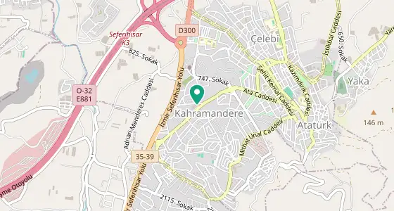 Güzelbahçe eczane konum haritası — İzmir