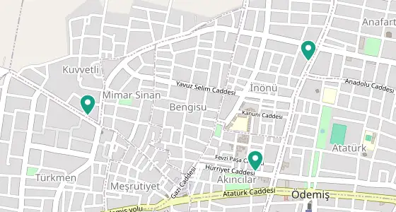 Ödemiş eczane konum haritası — İzmir