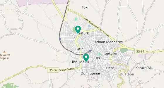Tire eczane konum haritası — İzmir