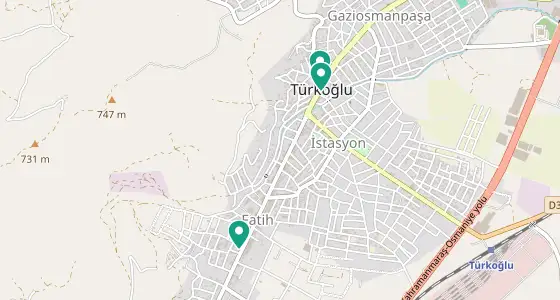 Türkoğlu eczane konum haritası — Kahramanmaraş