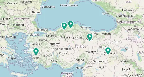 Merkez eczane konum haritası — Karabük