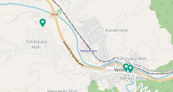 Yenice eczane konum haritası — Karabük