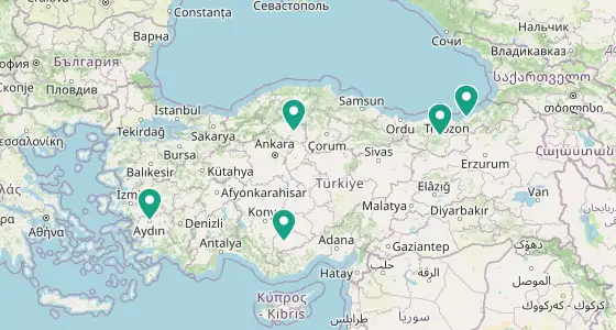 Merkez eczane konum haritası — Karaman