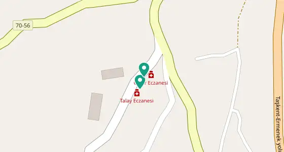 Sarıveliler eczane konum haritası — Karaman