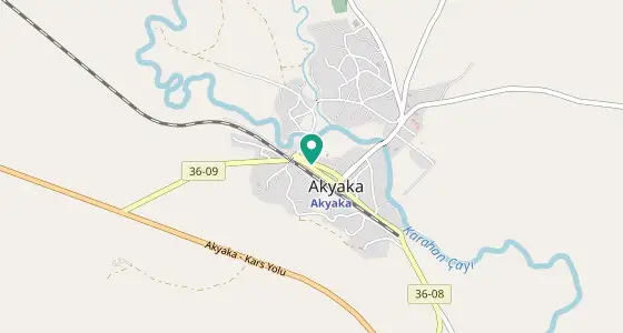 Akyaka eczane konum haritası — Kars