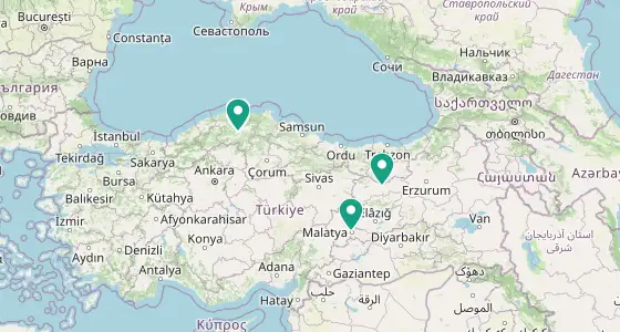 Merkez eczane konum haritası — Kastamonu