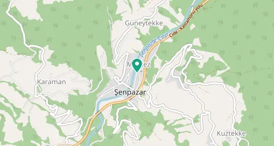 Şenpazar eczane konum haritası — Kastamonu