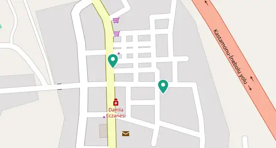 Seydiler eczane konum haritası — Kastamonu