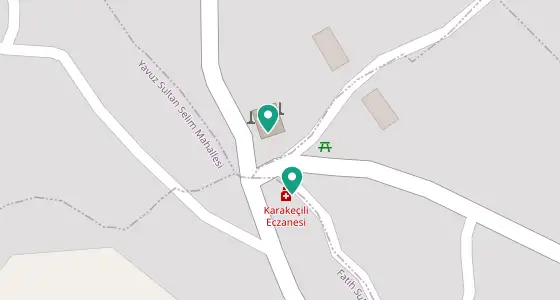 Karakeçili eczane konum haritası — Kırıkkale