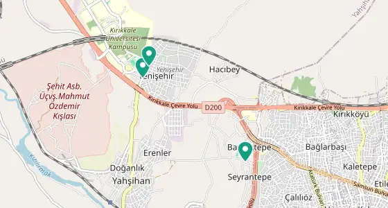 Yahşihan eczane konum haritası — Kırıkkale