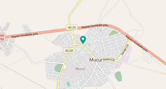 Mucur eczane konum haritası — Kırşehir