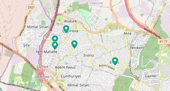 Çayırova eczane konum haritası — Kocaeli