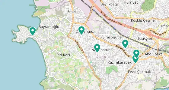 Darıca eczane konum haritası — Kocaeli