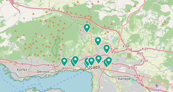 İzmit eczane konum haritası — Kocaeli