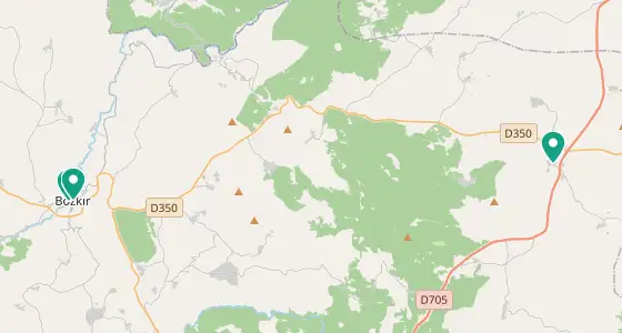 Bozkır eczane konum haritası — Konya