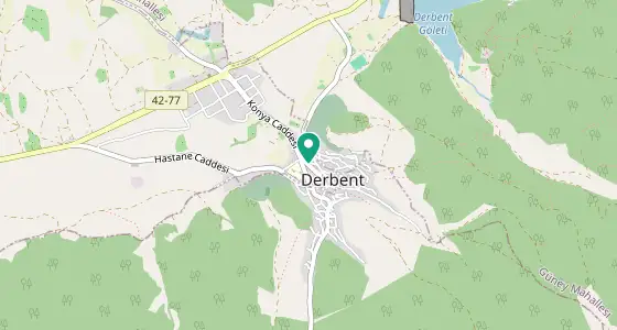 Derbent eczane konum haritası — Konya