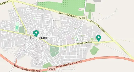 Kadınhanı eczane konum haritası — Konya