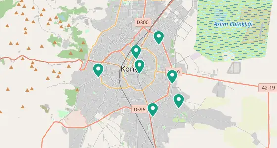 Karatay eczane konum haritası — Konya