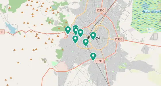 Meram eczane konum haritası — Konya