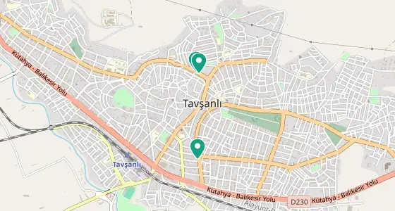 Tavşanlı eczane konum haritası — Kütahya