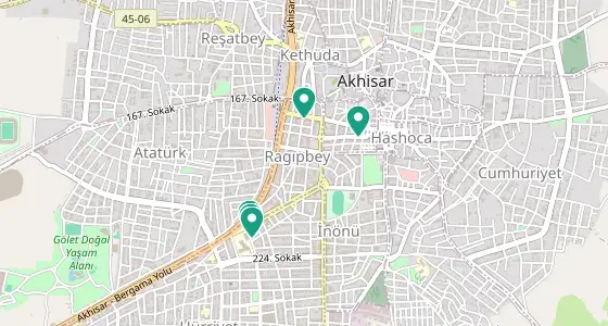 Akhisar eczane konum haritası — Manisa