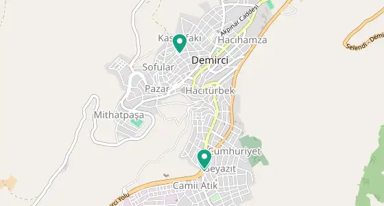 Demirci eczane konum haritası — Manisa