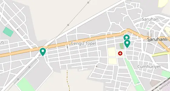 Saruhanlı eczane konum haritası — Manisa