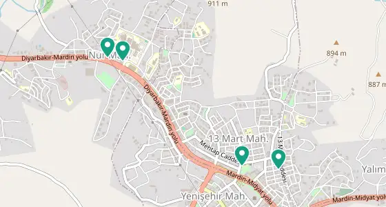 Artuklu eczane konum haritası — Mardin