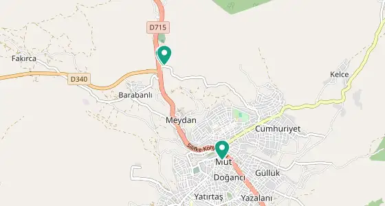 Mut eczane konum haritası — Mersin