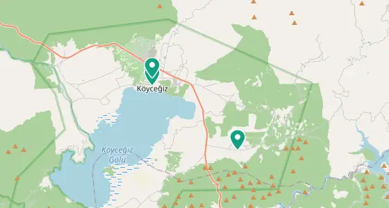 Köyceğiz eczane konum haritası — Muğla