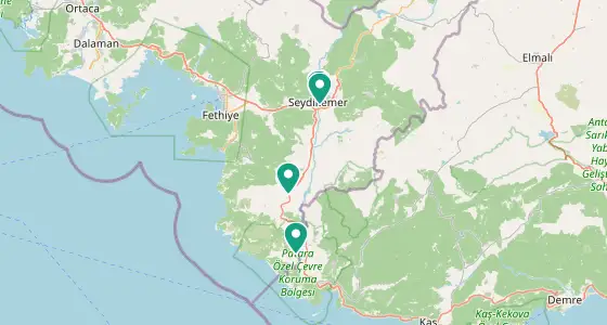 Seydikemer eczane konum haritası — Muğla