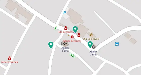 Ula eczane konum haritası — Muğla