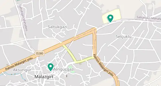 Malazgirt eczane konum haritası — Muş