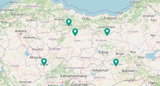 Merkez eczane konum haritası — Niğde