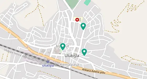 Ulukışla eczane konum haritası — Niğde