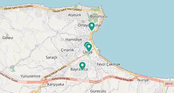 Ünye eczane konum haritası — Ordu