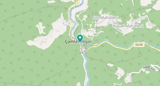 Çamlıhemşin eczane konum haritası — Rize
