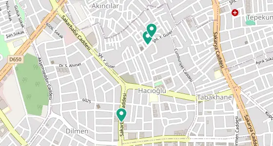 Erenler eczane konum haritası — Sakarya