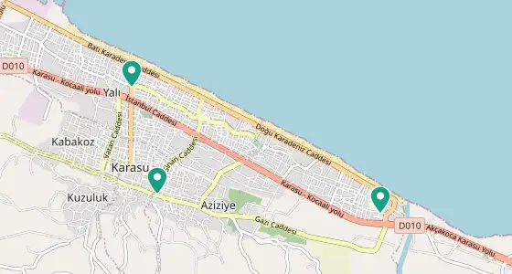 Karasu eczane konum haritası — Sakarya