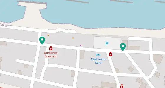 Yakakent eczane konum haritası — Samsun