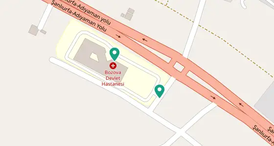Bozova eczane konum haritası — Şanlıurfa