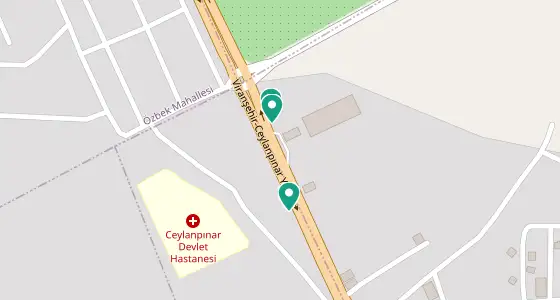 Ceylanpınar eczane konum haritası — Şanlıurfa