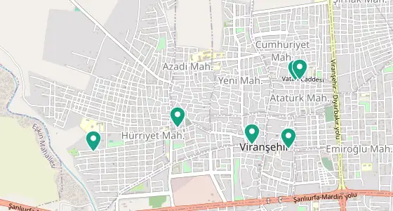 Viranşehir eczane konum haritası — Şanlıurfa